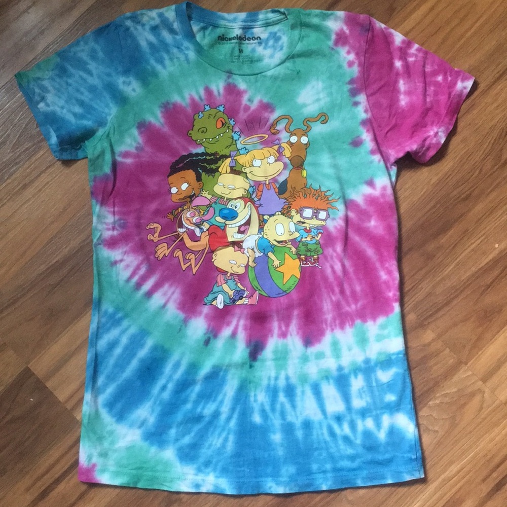 Rugrats tie dye tee